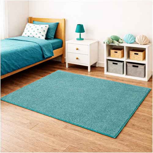 Soft & Colorful 4' x 4' Kids Classroom Area Rug