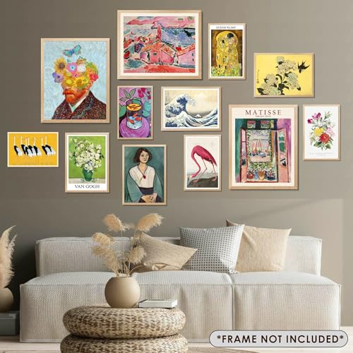 12 Pcs Eclectic Wall Decor (12 Count)