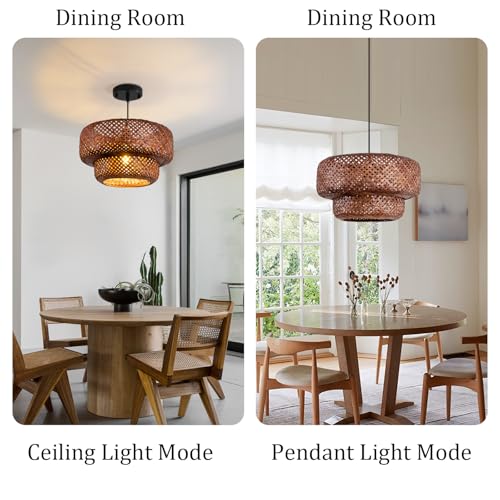 TeruTeru Ji Kaikang Bamboo Pendant Light