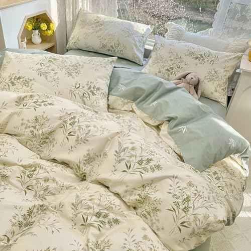 Floral Botanical Comforter Set Full Size