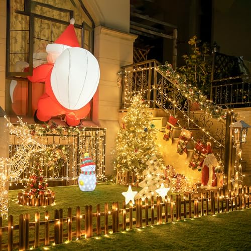 230ft 720 LED Warm White Christmas String Lights Outdoor (230 Foot)