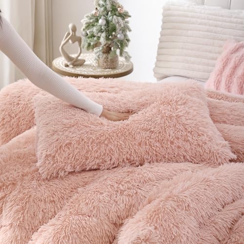 Fluffy Full Size Comforter Set