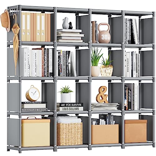 Book Shelf 16 Cube Storage Organizer (16 Count)