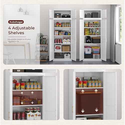 86" Tall Pantry Cabinet