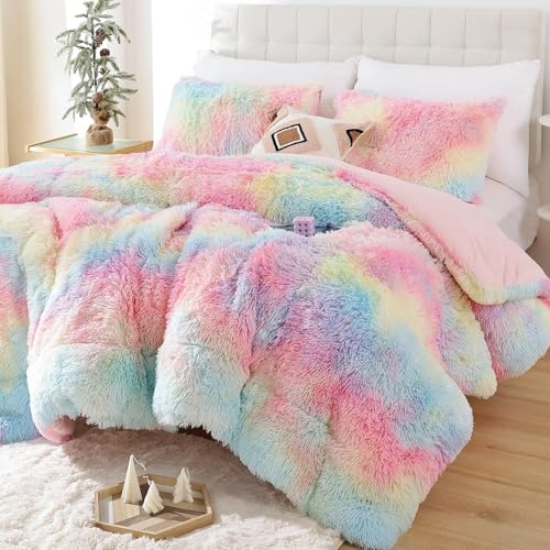 Fluffy Full Size Comforter Set