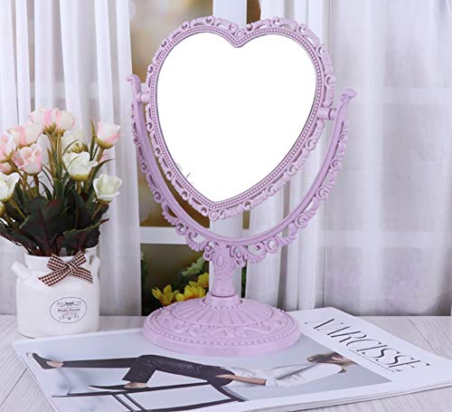 Heart Shaped Cosmetic Mirror