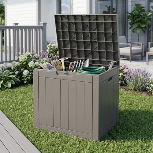 40 Gallon Lockable Outdoor Deck Box