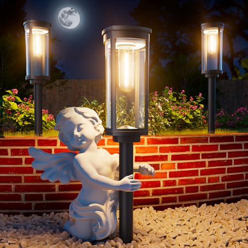 Solar Pathway Lights Outdoor (12 Count)