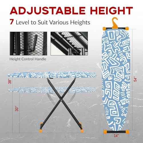 Large Full Size Ironing Board 54x14