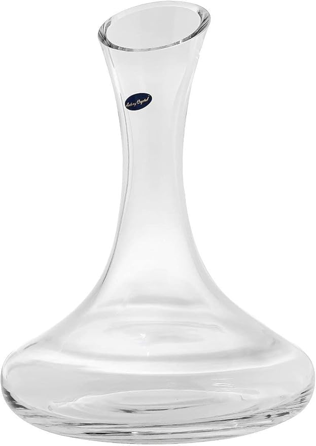 Amlong Crystal Lead-Free Large Wine Decanter, Red Wine Carafe, Wine Gift, Wine Accessories 58 oz(1700ml), with Crystal Baseball Stopper