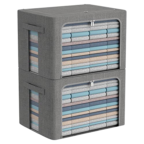 Extra Large Clothes Storage Bins (2 Count)