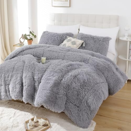 Fluffy King Size Comforter Set