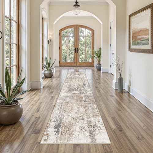 2x10 Washable Runner Rug for Hallway (20 Sq Ft)