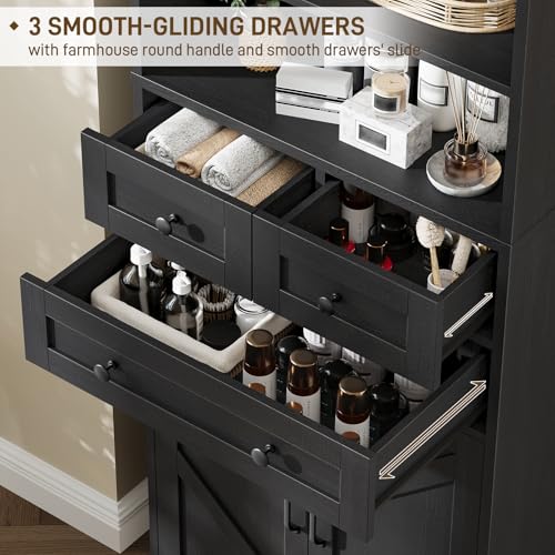 Farmhouse Bathroom Cabinet
