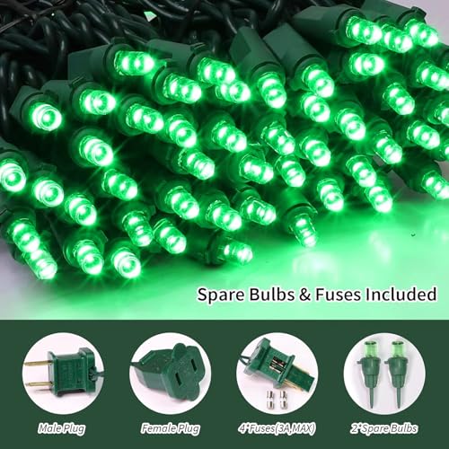 60 LED Green St. Patrick's Day String Lights (60 Count)