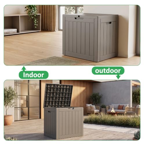 40 Gallon Lockable Outdoor Deck Box