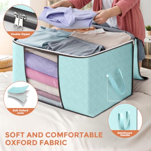 90L Large Storage Bags (4 Count)