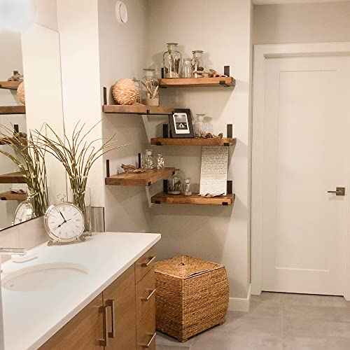 Rustic Shelves with J