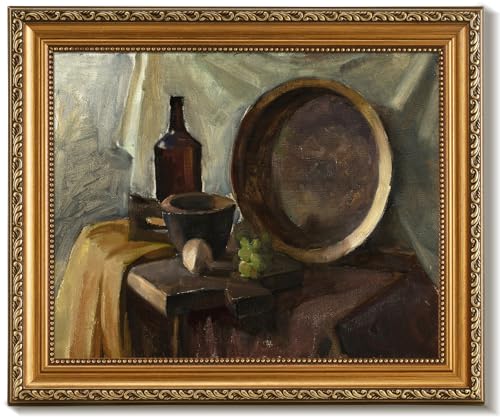 Vintage Gold Framed Wall Art for Home Decor
