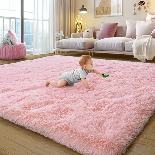 Extra Large Fluffy Area Rug for Bedroom Living Room