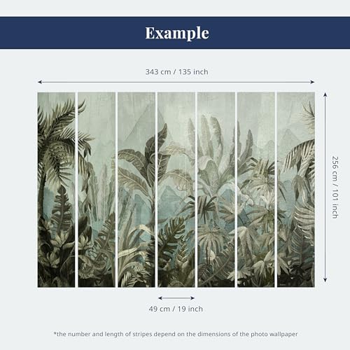 Wall Mural World Map 157x110 in (120.55 Sq Ft)