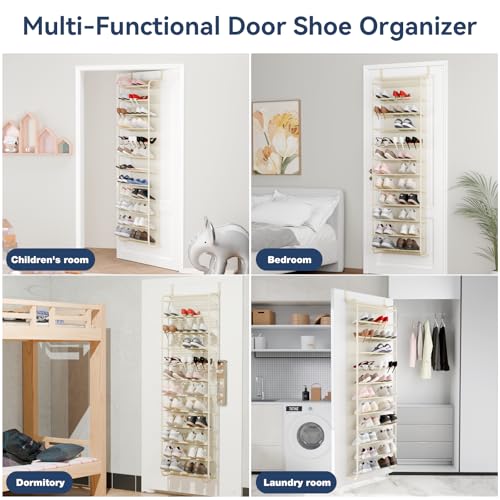 36 Pair Over The Door Shoe Organizer