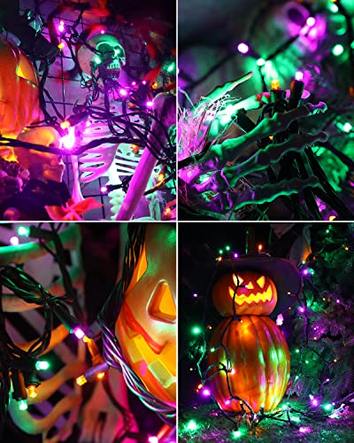 5MM Halloween String Light Purple Green Orange