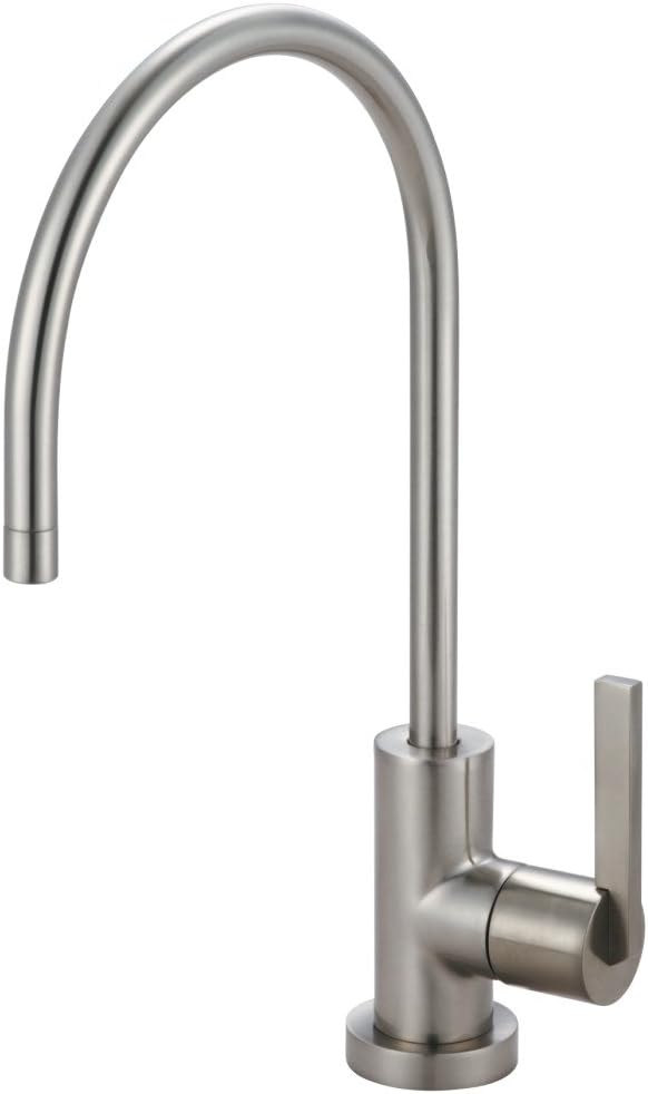 Kingston Brass KS8198CTL Continental Single-Handle Water Filtration Faucet, Brushed Nickel