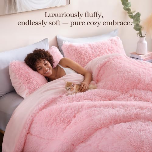 Fluffy Full Size Comforter Set