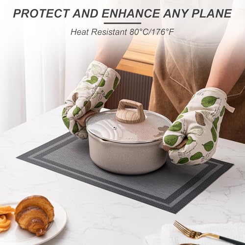 Placemats Set of 6 Washable Indoor (6 Count)