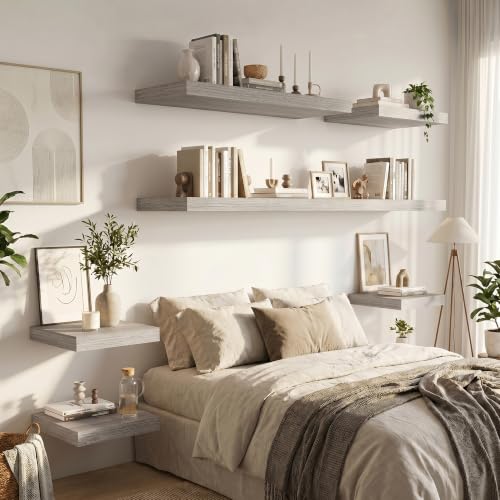 Deep Floating Shelves 36x12” Set of 2 (2 Count)