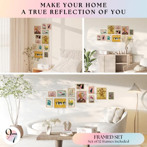 Eclectic Wall Art Set (12 Count)
