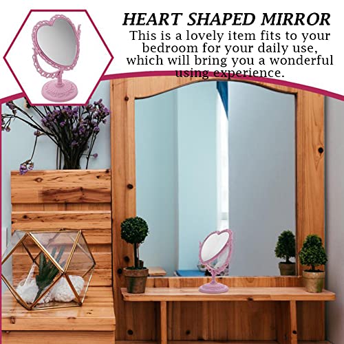 Heart Shaped Cosmetic Mirror