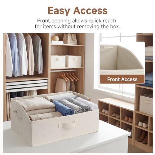 Closet Storage Bins (3 Count)