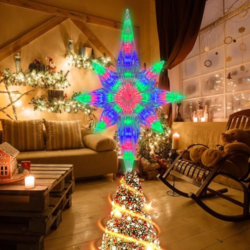 Lighted Christmas Tree Topper