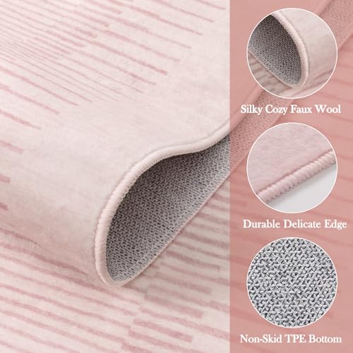 Washable Striped Runners for Hallways 2'6"x8' (20 Sq Ft)