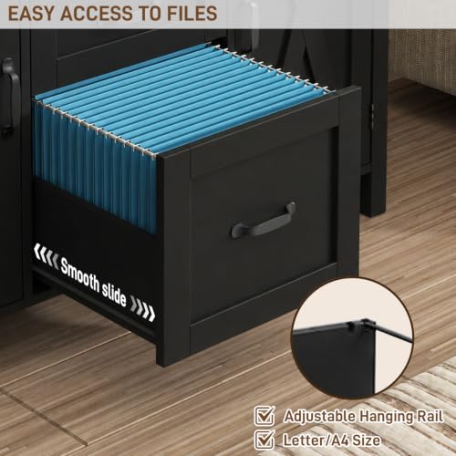File Cabinet with 3 Drawers