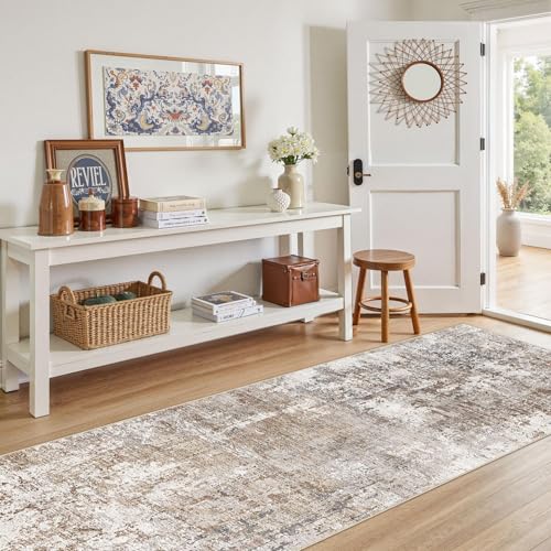 3x8 Washable Runner Rug for Hallway (24 Sq Ft)