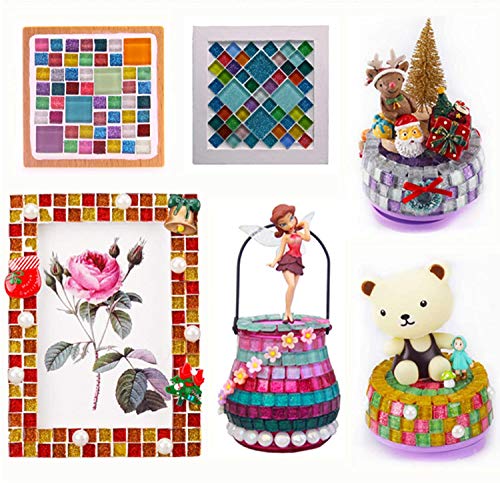 Mosaic Tiles Glass Tiles (7.0548 Ounce)