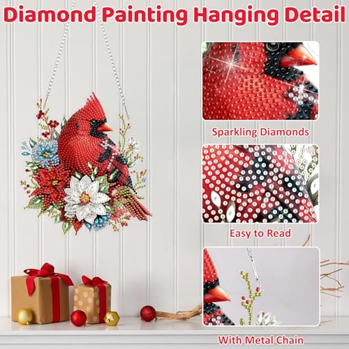 Christmas Diamond Art Hanging Kits for Adult
