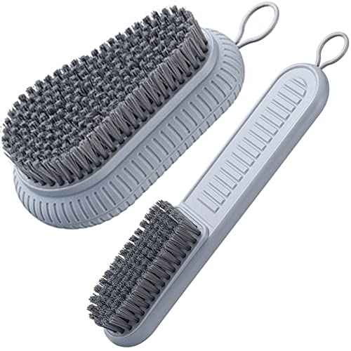 Cleaning Brush Soft Bristle Brush Laundry Scrub Brush Clothes & Shoes Brush (2 Count)