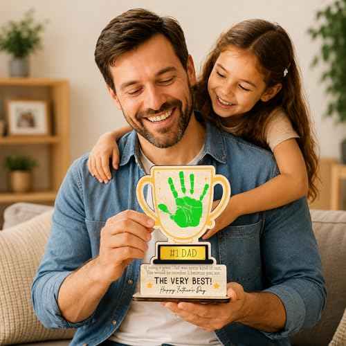 Personalized Fathers Day Trophy Gift