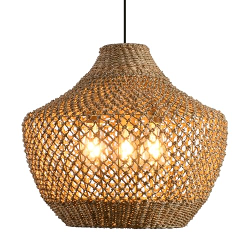 Rattan Pendant Light (3 Count)
