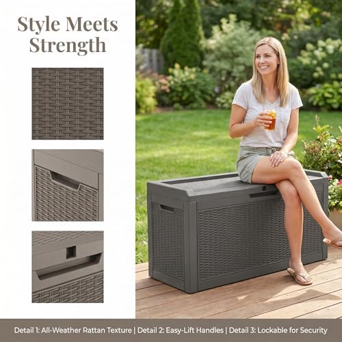 60 Gallon Deck Box