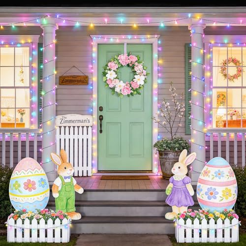 33ft 100 LED Easter Lights Battery Operated (100 Count)