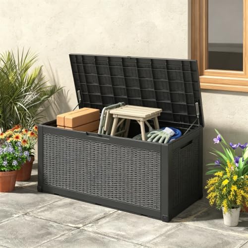 110 Gal Outdoor Storage Box Waterproof