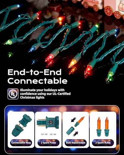 Multicolor Christmas String Lights (100 Count)