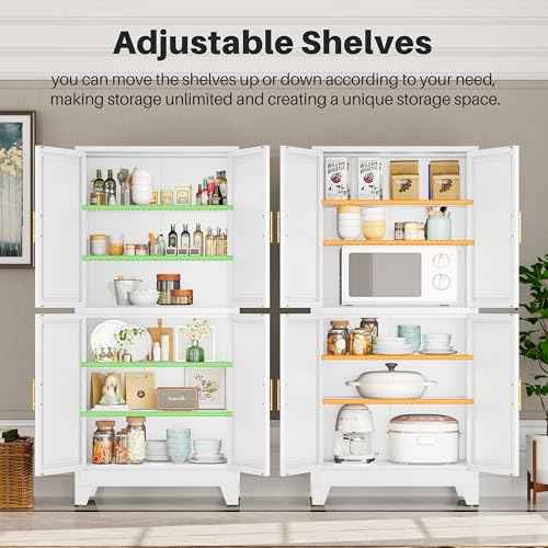 75" Tall Kitchen Pantry Cabinet