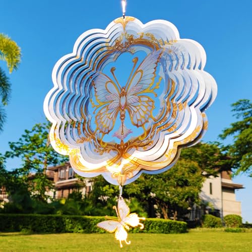 Butterfly Wind Spinners