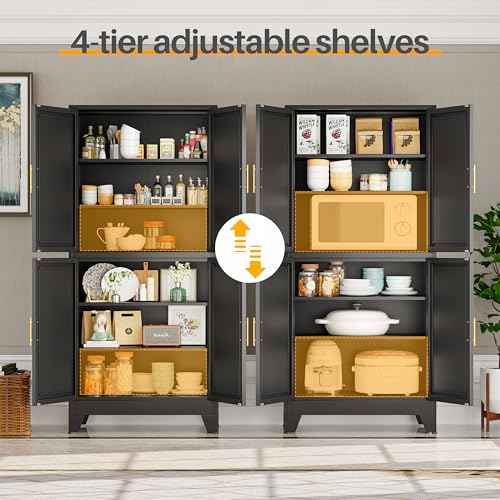 75" Tall Kitchen Pantry Cabinet